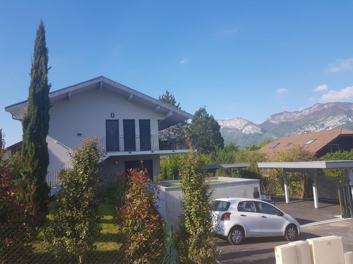 L'Appartement Jardin Avec Vue Montagnes Sévrier Kültér fotó